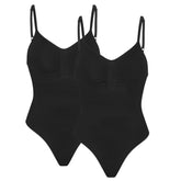 2X PACK Bodysuit sculpting shapewear