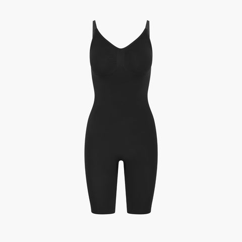 Sculpting bodysuit shapewear with shorts
