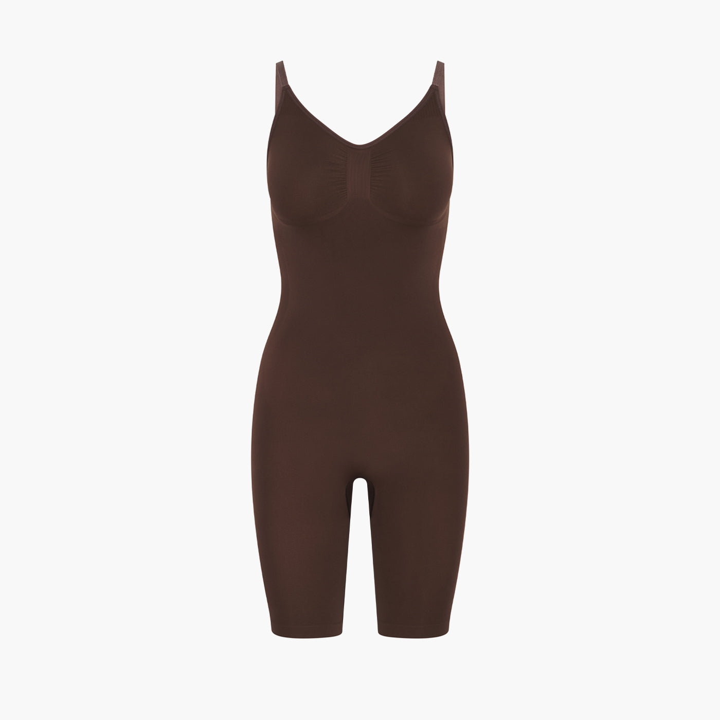 Sculpting bodysuit shapewear with shorts