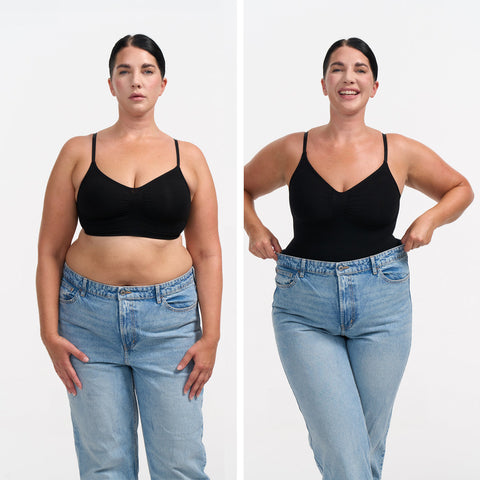 Sculpting bodysuit shapewear with shorts