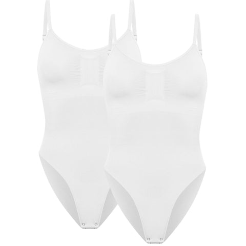2X PACK Bodysuit sculpting shapewear
