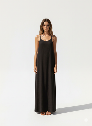 Essential Open-Back Slip Dress
