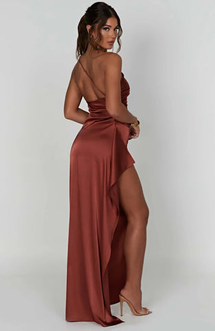 Luciana Satin Grace Dress